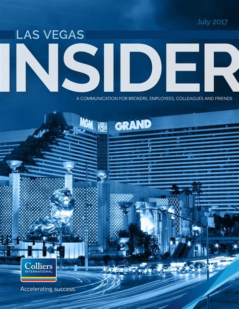 Las Vegas Insider July 2017 By Colliers Las Vegas Issuu
