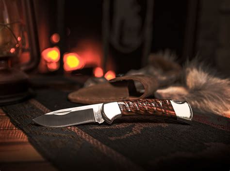 January 2020 Buck of the Month - 112 Ranger Cocobolo | Buck knives, Leather sheath, Buck