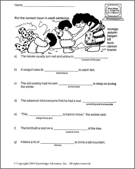 Study material which helps tostudent prepared about the all the lesson's of that subject. Of Bills and Bargains: Word Usage - Printable English ...