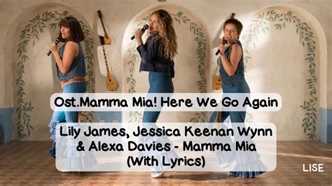 Mamma Mia Here We Go Again Mamma Mia Lyrics Video Chords Chordify