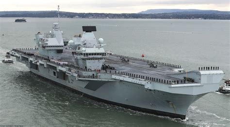Hms Prince Of Wales R Aircraft Carrier Stovl Royal Navy