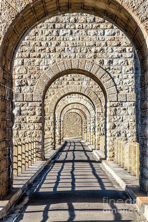 Stone Arch In A Row In Selective Focus Photograph By Gregory Dubus Pixels