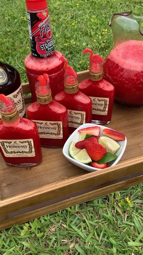 Strawberry Hennessy Margarita Recipe Laquanda Noland