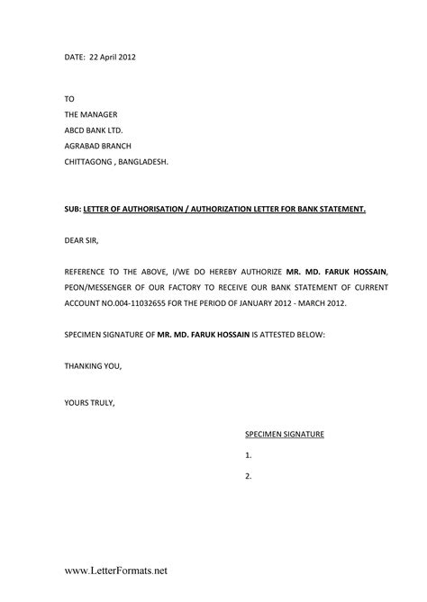 Sample Of Authorization Letter Lettering Letter Sample Contract Vrogue