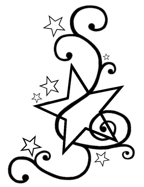 Getting a small tattoo can transform you and maybe even your personality. Hearts And Stars Tattoo Designs - Cliparts.co