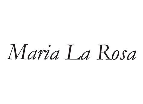 58m Designer Maria La Rosa