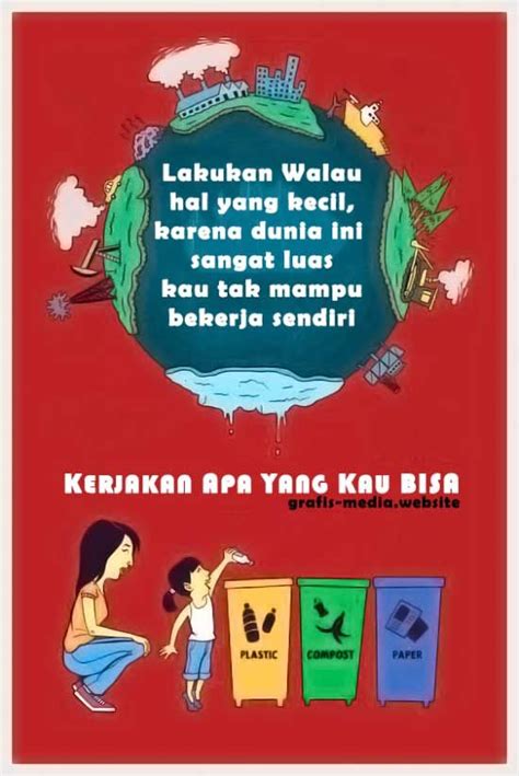 Contoh Poster Tentang Lingkungan Eren Gambar