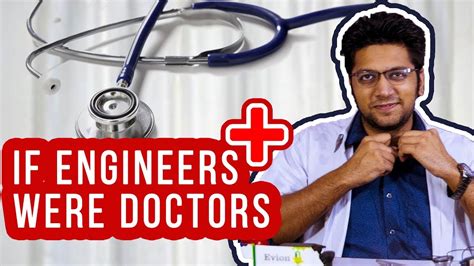 If Engineers Were Doctors Retake Iitd Btech Vs Medical Funny
