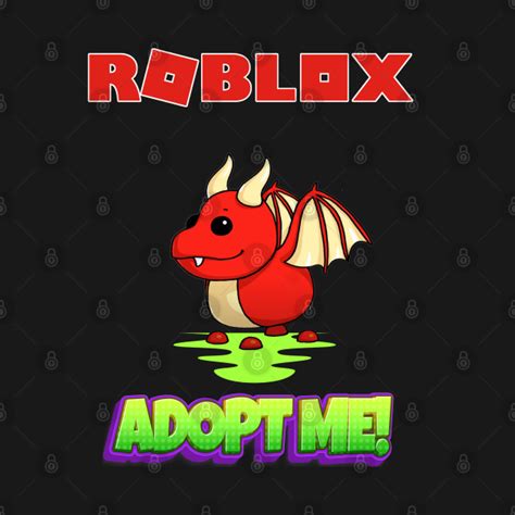 Roblox Adopt Me Dragon Roblox T Shirt Teepublic