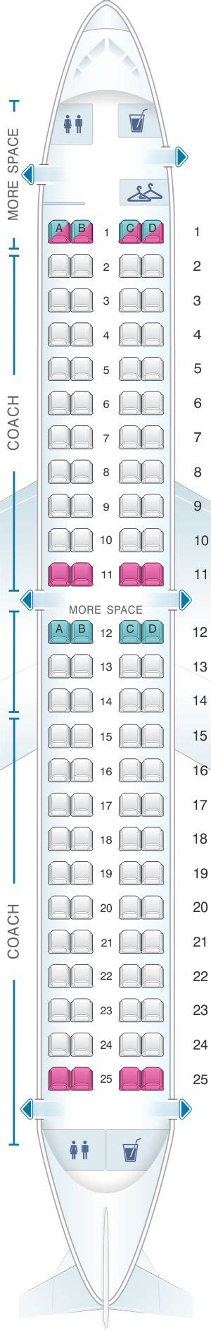 Seat Map Jetblue Airways Embraer Emb 190 Map China Southern Airlines