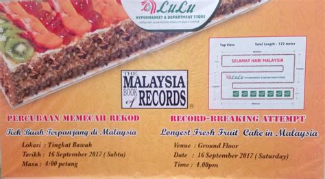 As of august 2016, there are 124 lulu hypermarkets in the gcc countries, one in india at kochi, kerala8 and one each in malaysia and indonesia. LuLu Hypermarket Berjaya Menempah Nama Dalam Malaysia Book ...
