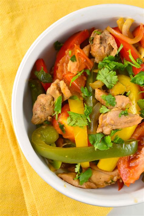 Aji amarillo and aji panca (aji means chile peppers). Peruvian Chicken Stir Fry Recipe - 4 Points - LaaLoosh