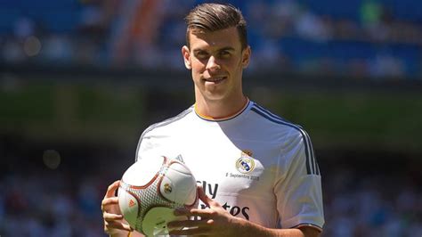 bbc sport gareth bale real madrid present record signing to fans