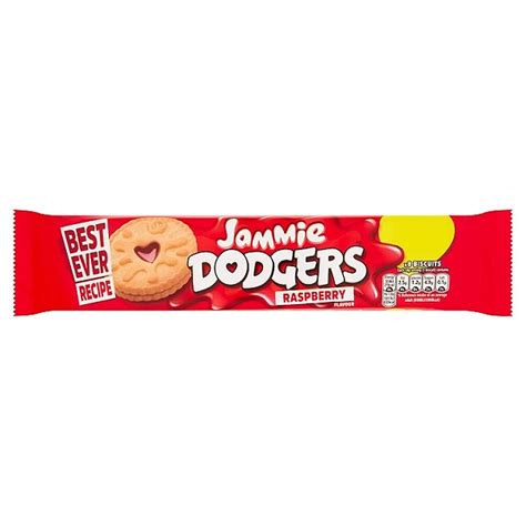 Jammie Dodgers 8 Raspberry Flavour 140g 18 Packs