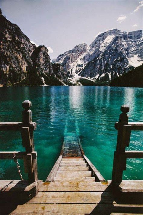 Solve Lago Di Braies Italy Jigsaw Puzzle Online With 96 Pieces