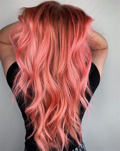 Blush Beauty Boutique En Instagram Peachy Pink 🍑🍑 Hair By Blush