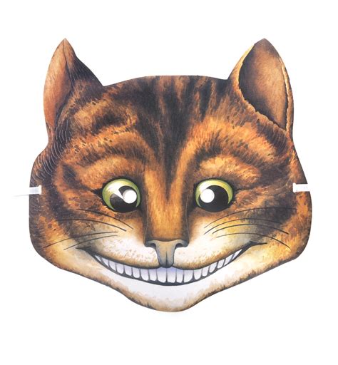 Alice frequently talks about her which frightens. Cheshire Cat - Classic Alice in Wonderland Party Mask ...