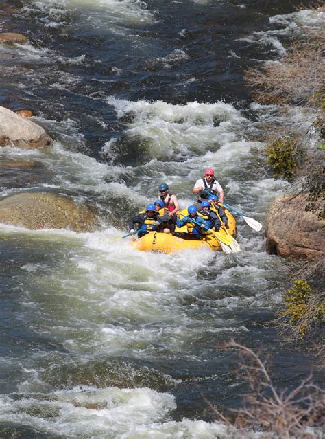 Spring Whitewater Rafting On The Kern River Near Kernville Photo