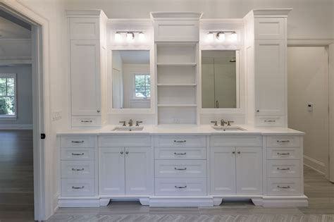 Think of humble bathroom cabinets as magic makers. Bathroom, Interior Door | Glenview Haus - Custom Doors and ...
