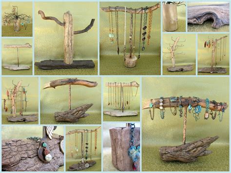 New Driftwood Jewelry Stands