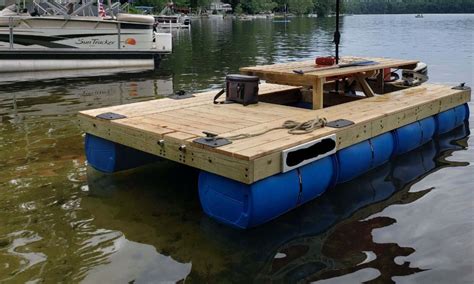Homemade Pontoon Boat Plans You Can DIY Easily In Pontoon Boat Pontoon Small Pontoon