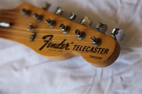 Blacky The Vintage Fender 72 Thinline Telecaster Studio And Stage