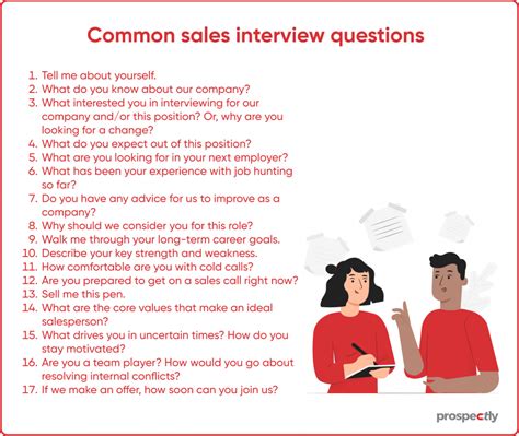 Top 40 Sales Interview Questions And Answers For Sales Reps Prospectly