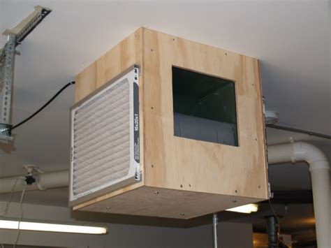 Diy Woodshop Air Filtration Shop Made Air Filter