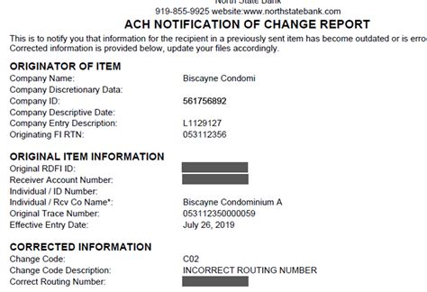 Notifications Of Change Vantaca Library