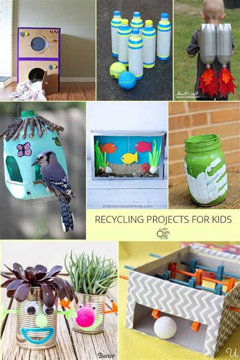 Recycling Projects For Kids Rustic Crafts And Diy Recycling Projects