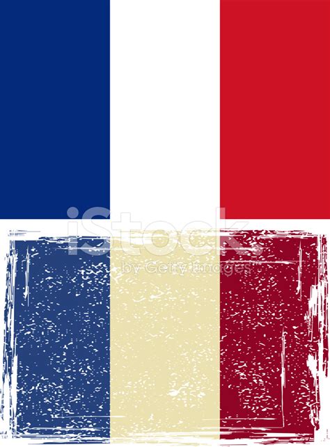 French Grunge Flag Stock Photo Royalty Free Freeimages