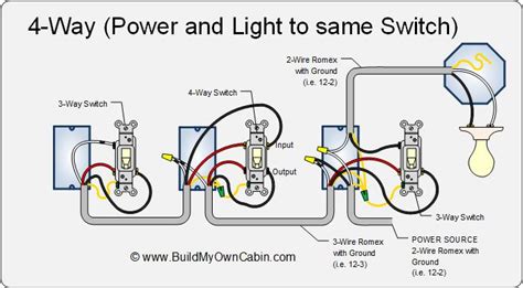It shows the components of the circuit as simplified shapes, and the facility and signal contacts between the devices. How to Wire a 4 Way Switch