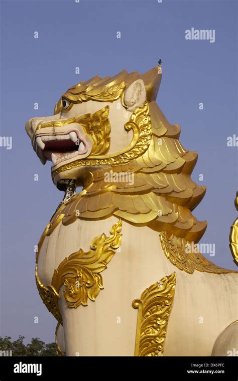 30 Foot High Chinthe Half Lion And Half Dragon Guardian Figure