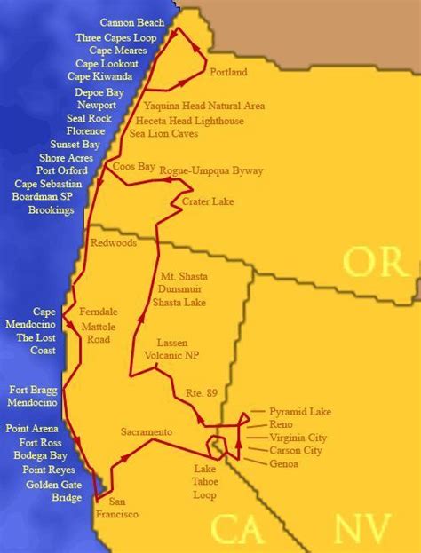 Oregon And California Coast Road Trip Here Is Your Chance To Win A Free