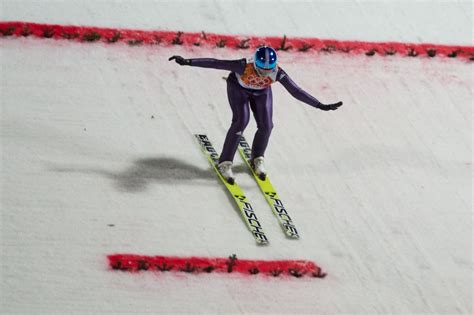 Germanys Carine Vogt Becomes First Womens Olympic Ski Jumping Winner