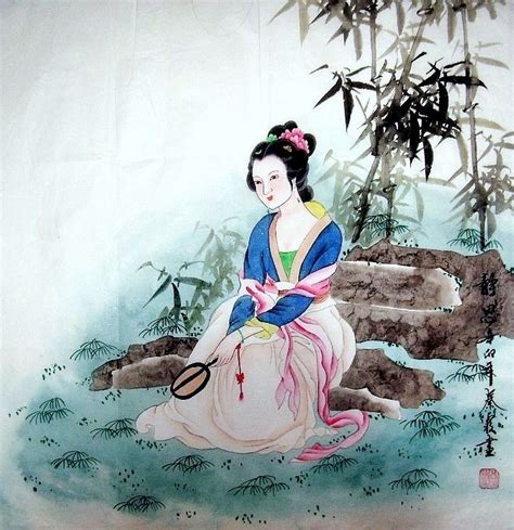 Women In Chinese Painting Chinese Painting Blog