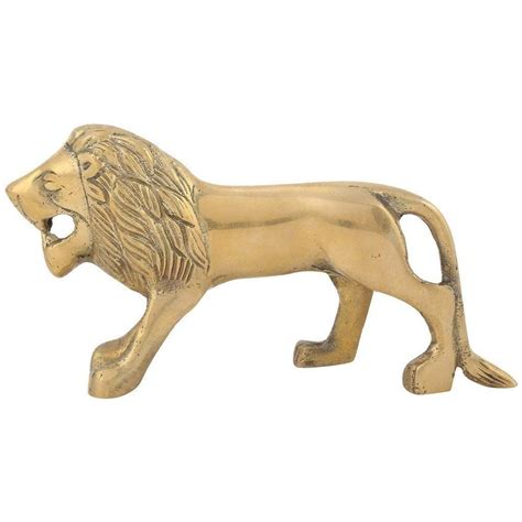 Sinfiniti Royal Enfield Brass Lion Standing For Bike At Rs 556piece