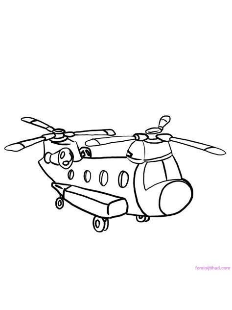 Gambar mewarnai pesawat tk paud dan sd terbaru 2019. Kumpulan Gambar Mewarnai Helikopter, Pesawat Terbang Mirip Capung