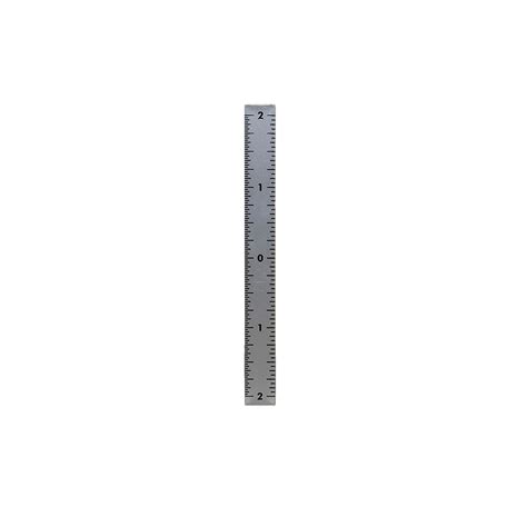 Jw Winco 711 Ni 400 S M Stainless Steel Adhesive Backed Ruler 716