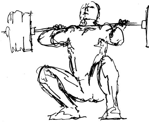 Fitness Pictures Drawing