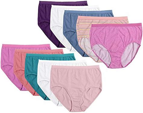 Regular And Plus Size Fruit Of The Loom Womens Underwear Cotton Stretch