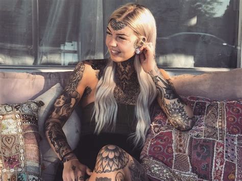Woman Has Spent 70000 On Tattoos And Body Modifications