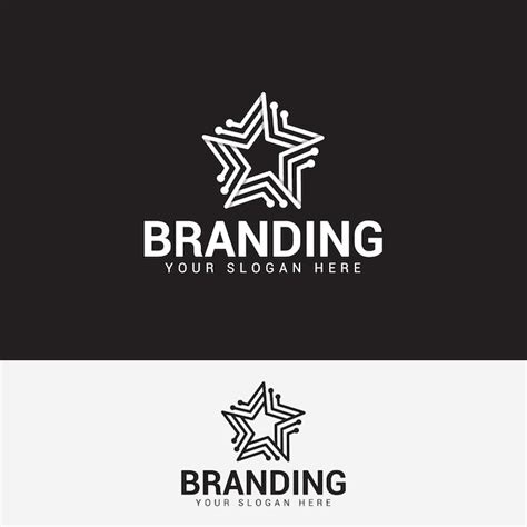 Premium Vector Branding Logo Design Vector Template
