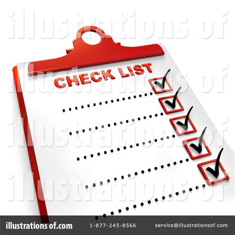Check List Clipart #437161 - Illustration by Tonis Pan