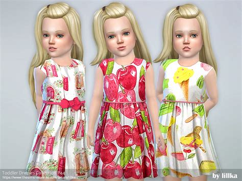 The Sims Resource Toddler Dresses Collection P44 Needs Toddler Stuff