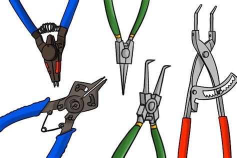 What Are The Different Types Of Circlip Pliers