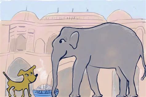 The Dog And The Elephant Storynory