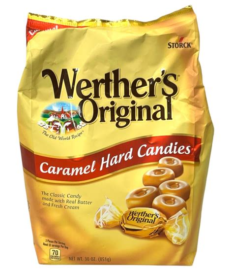 Storck Werthers Original Caramel Hard Candies 30 Oz Werthers Big Bag