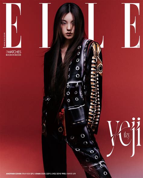 ninja yeji 🖤 is ellekorea s may issue cover star on twitter rt yj snapshots yeji in this
