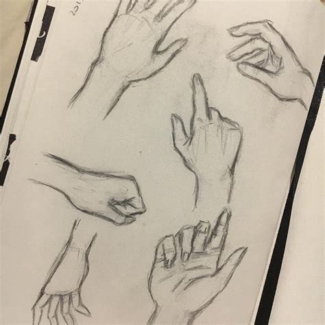 100 Drawings Of Hands Quick Sketches And Hand Studies